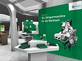 Der Messestand von Hella Gutmann auf der Automechanika 2016.